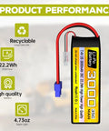 2S 7.4V 3000mAh 35C LiPo Battery With EC3 Plug And USB Charger For RC Cars Trucks Boats Drones FPV Quadcopters And Aircraft