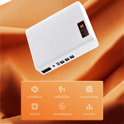 Keep The Net Flowing When The Grid Goes Down With This Portable Mini Ups Battery Backup For Routers And Modems.