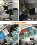 Installation steps for Water Inlet Valve DC97-15459H Go-To Replacement For Samsung Washers Four Solenoid Coils AP5621731