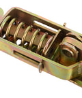 Heavy Duty Truck Toolbox Door Latch Kit With Adjustable Metal Hooks And Spring Hand Buckle, close-up spring mechanism view.