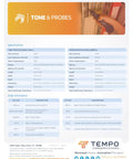 Standard Wire Tracer Kit With Tone Generator And Probes product specifications and order information sheet