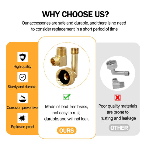 Premium Brass Dishwasher Swivel Elbow Hose Adapter Three Quarter Inch To Three Eighths Inch Connector For Portable Dishwashers Rustproof Water Supply Fittings Leak Free Performance Universal Compatibility, brass elbow fitting