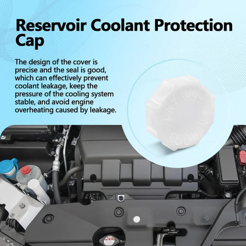 Beefed-Up Odyssey Coolant Reservoir Cap For 2011 2012 2013 2014 2015 2016 2017 Replacement 19102-RV0-A00 19102RV0A00 installed
