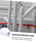 Flexible Waterproof Mending Tape For Pipes And Leaks Quick Repair Sealing Tape For Water Buckets And Umbrellas Strong Adhesive Long Lasting And Versatile Leak Fix That Sticks Like Crazy And Lasts applied to pipes in industrial setting