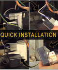 Refrigerator Start Relay And Capacitor Replacement For Whirlpool And Kenmore Fridges Fits W10416065 PS8746522 67003186 1 Pack installation