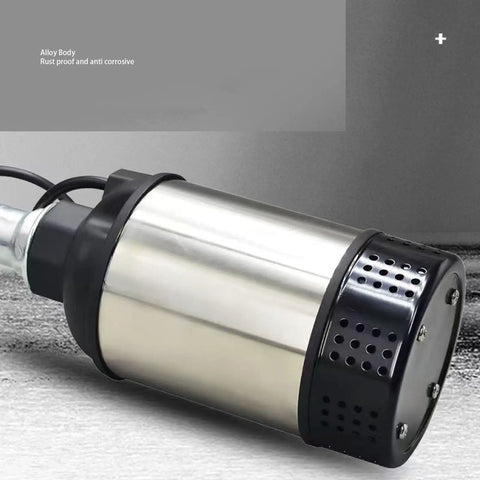 Cordless Submersible Water Transfer Pump Featuring A Heavy Duty 100w Brushless Motor Crushing Water Duty At 1268 Gph With A Rock Solid 8 Meter Lift Rating And Plug Free Battery Run, showcasing alloy body with rustproof and anti-corrosive features.