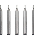 Five-piece 5 Pack End Mill Cutter Set 1 Sixteenth Inch Diameter Four Flute CNC Milling Bit For Aluminum And Wood Processing