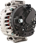 Top Shelf Heavy Duty 140 Amp 12 Volt Alternator For Audi TT Quattro Q3 2.0L 2011-2018 With Clutch Pulley Internal Regulator side view