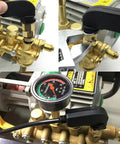 Automatic Water Pressure Sensing Switch For Car Washers, Easy Install Start Stop Sensor, Compatible With 280 And 380 Models on brass pump