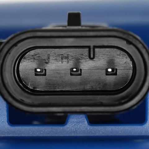Close-up of built tough fuel pump module assembly connector, part detail for dependable daily commute performance.