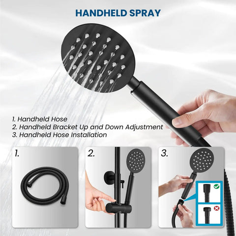 Heavy Duty Matte Black Outdoor Shower Featuring Top Notch 304 Stainless Steel Build Dual Spray Settings And Smooth Single Lever Control For Your Ultimate Backyard Flex Upgrade