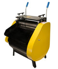 Side view of WRA40R Automatic Electric Wire Stripping Stripper Workhorse for copper and aluminum, dual-size cutting peeler