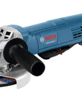 Badass Torque 120 Volt 10 Amp X Lock Mount 4 1/2 Inch Corded Angle Grinder with ergonomic grip and x-lock design.