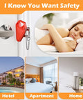 Portable Door Lock For Travel And Home Security Easy Install Defender Latch For Hotels And Apartments Safe From Inside