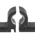 Split Half Nuts For Mini Lathes 16mm ID 1.5mm Pitch 45 Steel Lead Screw Replacement Parts open view