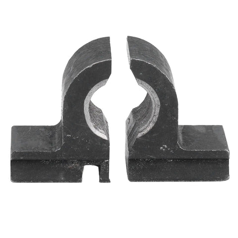 Split Half Nuts For Mini Lathes 16mm ID 1.5mm Pitch 45 Steel Lead Screw Replacement Parts open view