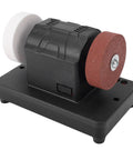 20V Cordless Mini Bench Grinder With Dual Wheels For Sharpening Knives Drills And Rust Removal Adjustable Speed Up To 6000Rpm Compact Electric Polishing Machine
