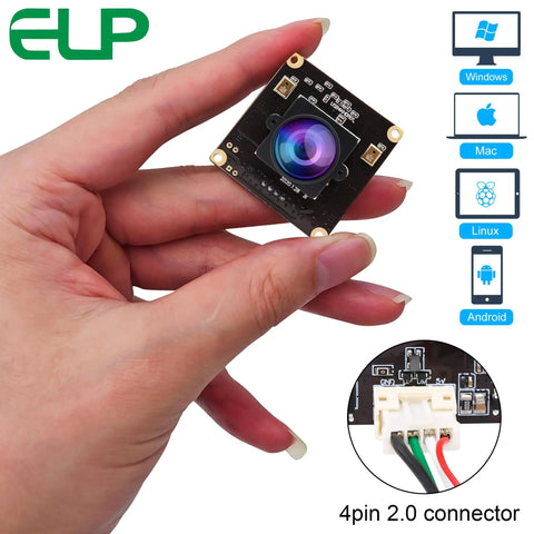 4K USB Camera With 170 Degree Fisheye Lens And Built In Microphone, Ultra HD 3840x2160 At 30FPS, IMX317 Sensor in hand
