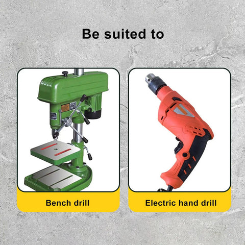 Pro Bi Metal Hole Saw Kit With 13 Sizes Plus Drill Bit, Hex Wrench And Opener For Cutting Soft Wood Plywood PVC Sheets Smoothly Today. Bench drill and electric hand drill compatible