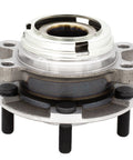 Front Wheel Bearing And Hub Assembly For Nissan Altima 2007 2008 2009 2010 2011 2012 2.5L 4 Cylinder Models Only And 2013 S Coupe 5 Lug With ABS Replacement OEM Grade, front view