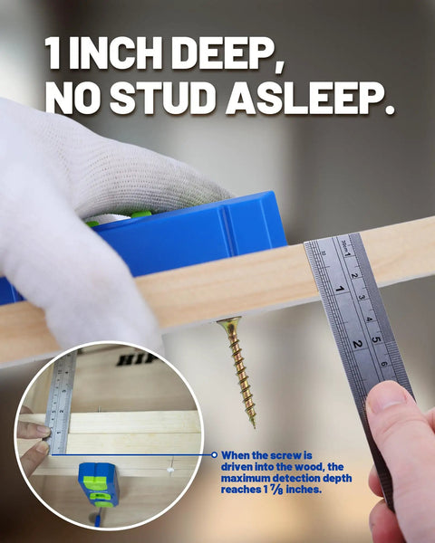 Straight Up Magnetic Stud Finder And Drywall Scanner With 360 Bubble Level And Heavy Duty Magnet For Locating Wood Studs Right On The Money No Batteries To Keep Your Job Running Smooth