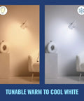 Smart Candle Bulb 40W Equivalent, E12 Base, Full Color, Dimmable, Indoor WiFi Connected, Voice or App Control, Motion Activated SpaceSense, Matter Compatible, 1 Pack, Easy Setup, Lit Color Options in warm and cool white
