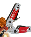 Heavy Duty Magnetic Welding Positioner With Built In Hex Wrench For Quick Angle Tweaks and Hella Secure Grip on Steel Plates and Metalworking Fabrication, adjustable clamp tool
