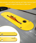 Zero Clearance Table Saw Inserts Combo Pack For 8-1/4 Inch Saws DWE7485 DCS7485 With Riving Knife Slot and solid blank