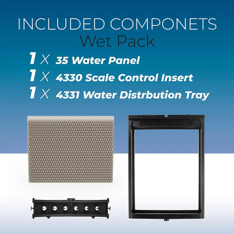 Easy Swap Humidifier Maintenance Kit And Water Panel For 600 Series Whole Home Humidifier Replacement Filter 35 Water Panel