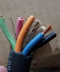 SOOW Portable Cable Ten Gauge Six Conductor Black 600V Heavy Duty Extension Wire For Outdoor Job Sites And Industrial Use Oil Resistant Insulation Weatherproof 1000 Feet, cut cable end with six colored conductors