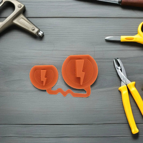 Heavy Duty Universal EV Charging Port Cover Silicone Cap Waterproof Dustproof Protective Plug With Slick Design on a wooden table.
