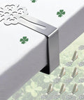 Heavy Duty Tablecloth Clips For Outdoor Tables 10 Pack Windproof Stainless Steel Clips Clamp Set Keeps Tablecloth Flat And Secure