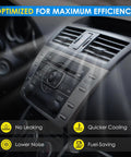 Interior dashboard view highlighting air conditioning controls with optimized features for Grab This Straight Shooter Air Conditioning Compressor Swap For Honda Crv Civic Ilx Rdx 2.4L 2007 To 2015 Oem Fit 38810RWCA03 4920U1.