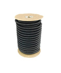 Heavy Duty Black Bungee Cord Shock Cord For Tie Downs And DIY Projects, Weatherproof And Abrasion Resistant on spool