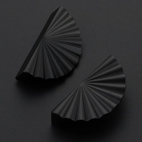 Matte Black Cabinet Pulls 3 Inch Center To Center 2 Pack For Kitchen Cabinets Vanities Dressers Nightstands Slick Hardware Fits 3 Inch