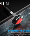 12mm Red LED Indicator Light Waterproof IP67 Pilot Lamp For Cars And Industrial Equipment, 5V 12V 24V Compatible, 2 Pack With 20cm Lead Wires, Built Tough Metal Housing Dash Mount Perfect For Auto Marine And Panel Installs. waterproof red panel indicator light with metal housing