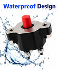 Heavy Duty 50 Amp Push Button Circuit Breaker Direct Drop In Replacement For Volvo Penta Mercruiser And Sierra Marine Systems, waterproof design.