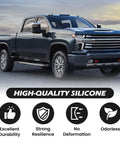 Chevrolet Silverado 2500/3500 HD Front Tow Hook Covers Hitch Cover For 2020-2026 Trucks Custom Fit Front Tow Hooks Red Durable