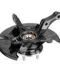 Left Front Steering Knuckle And Wheel Bearing Hub Assembly For Civic 2012 2013 2014 2015 2016 1.8L Direct Fit Replacement With Easy Install