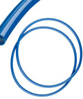 Set Of Two Heavy Duty Drill Press Drive Belts Fits Servo Precision 7000 High Strength Urethane Motor Belt, blue color and smooth texture.