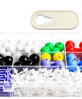 Organic Chemistry Molecular Model Kit Set For Classrooms And Home Study With Color Coded Atom And Bond Models in plastic case