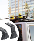 SUV with Heavy Duty Roof Rack Mount Brackets For SUVs And MPVs Gutter Clamp System Drill Free Adjustable Height