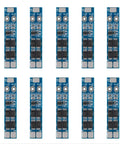 Heavy Duty Ten Pack Two Series BMS Lithium Battery Protection Board For 18650 Cells Dishing Out Eight Amps of smooth sailing charges.