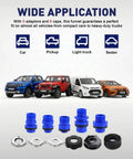 2026 Top Tier Coolant Bleeder Funnel Kit No Sweat Radiator Burping Aid with adaptors and caps for vehicles and trucks