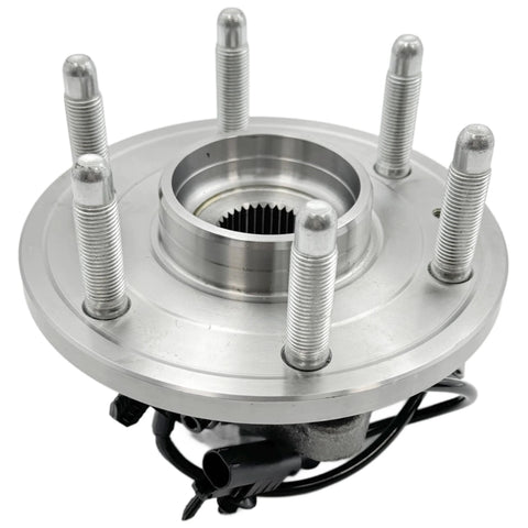Front Wheel Hub And Bearing Assembly For 2007 2014 GM Full Size SUVs And Trucks 4WD Bolt On Direct Fit Including Escalade Suburban Tahoe Yukon Silverado 1500 Avalanche Sierra