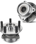 Front Wheel Bearing And Hub Assembly For Toyota Prius 2004 Through 2009 L4 1.5L Electric And Gas, 5 Lug, Two Piece Set