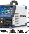 4 In 1 Flux MIG TIG Stick Welder Dual Voltage 110V 220V Gas Gasless Welding Machine Portable Workhorse Multi Process Welder