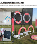 Obstacle Course Drone Gates Kit For RC FPV Racing Indoor Outdoor Race Ready Training Hoop Set Model Aircraft Practice Equipment