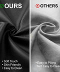 Comparison of plush faux leather upholstery textures for Rock Solid Full Size Bed Frame with easy-to-clean features.