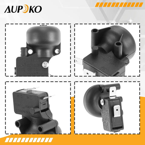 Close-up images of Must Have FD4 Dump Switch For Outdoor Patio Heaters And Thermoelectric Gas Heaters Replacement Part 16A 125VAC 20A T125